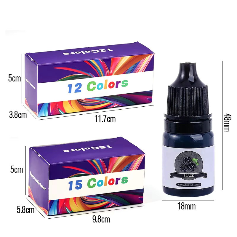 Pigmen Warna Resin Epoksi 24 W - Resin Jewelry Kit ulasan dan harga