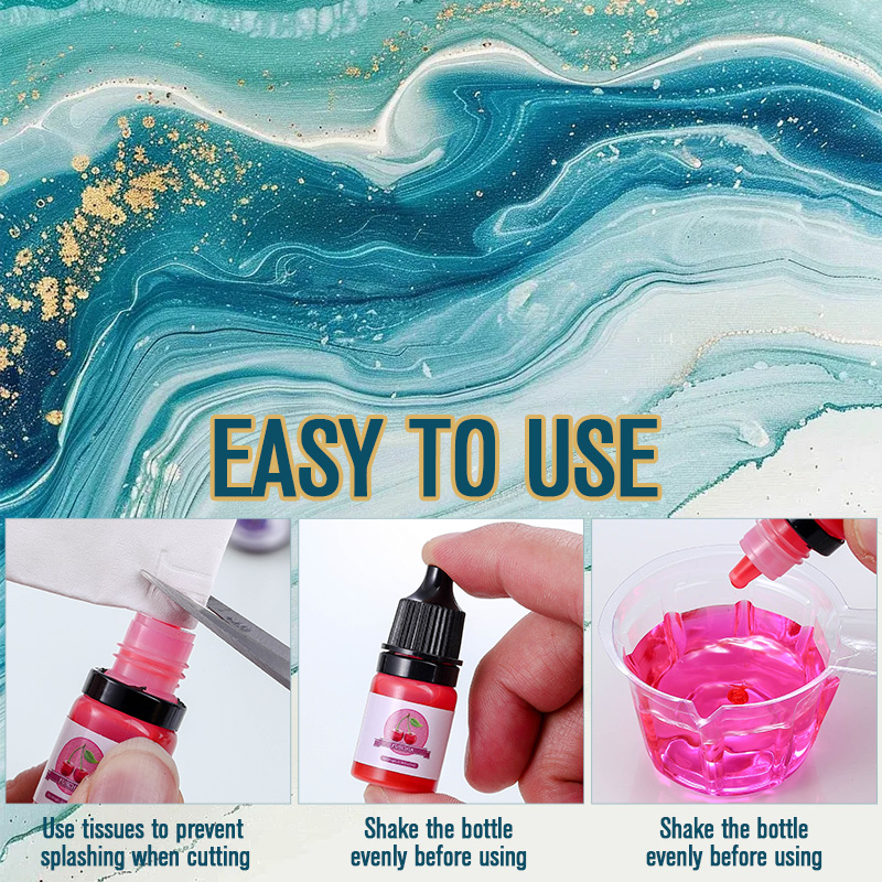 Pigmen Warna Resin Epoksi 24 W - Resin Jewelry Kit ulasan dan harga