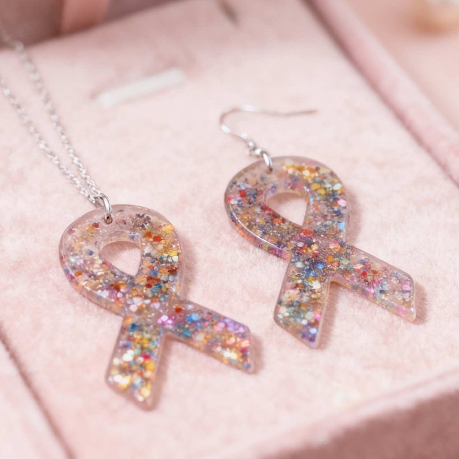 Cetakan Resin Anting Pita DIY, - Resin Craft Material ulasan dan harga