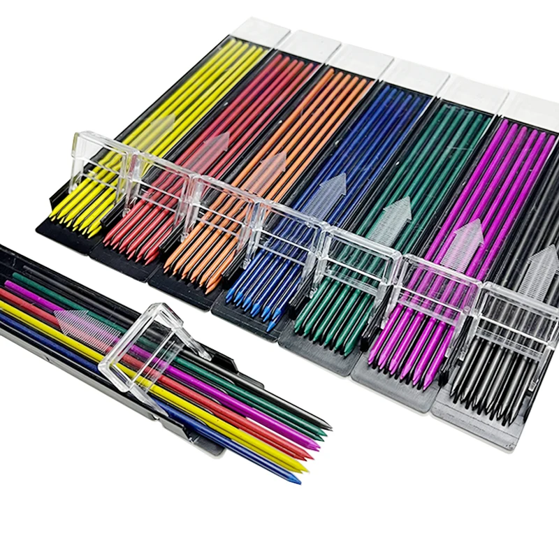 Pensil mekanik warna 2.0mm isi - Staedtler Pencil Lumocolor ulasan dan harga