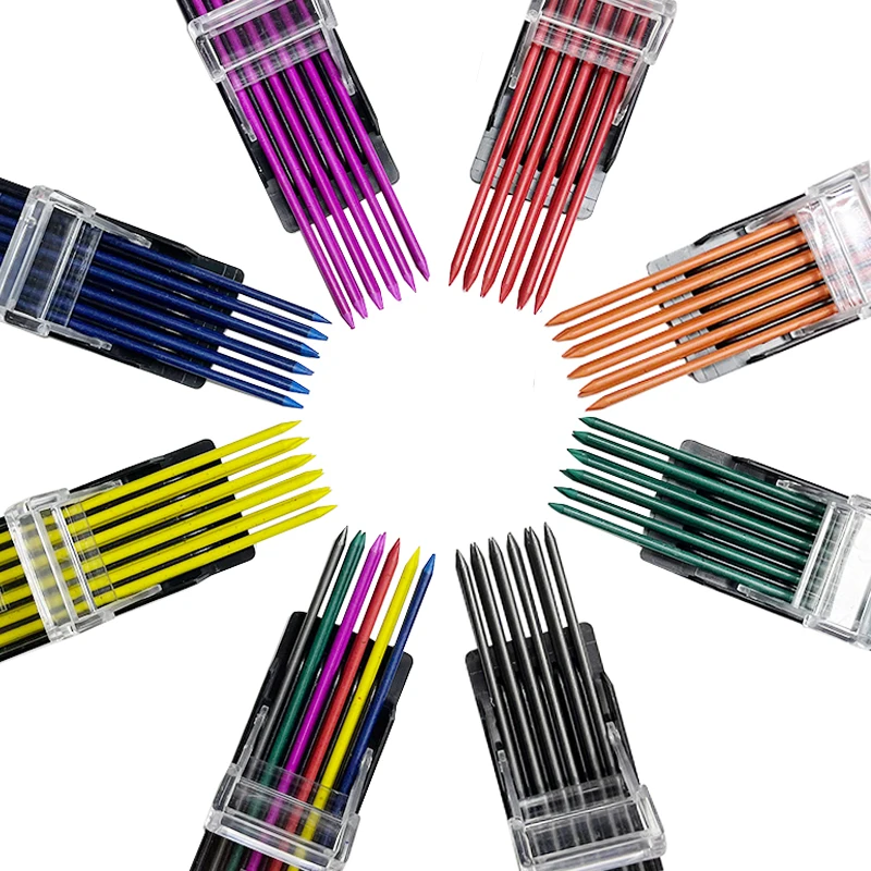 Pensil mekanik warna 2.0mm isi - Staedtler Pencil Lumocolor ulasan dan harga