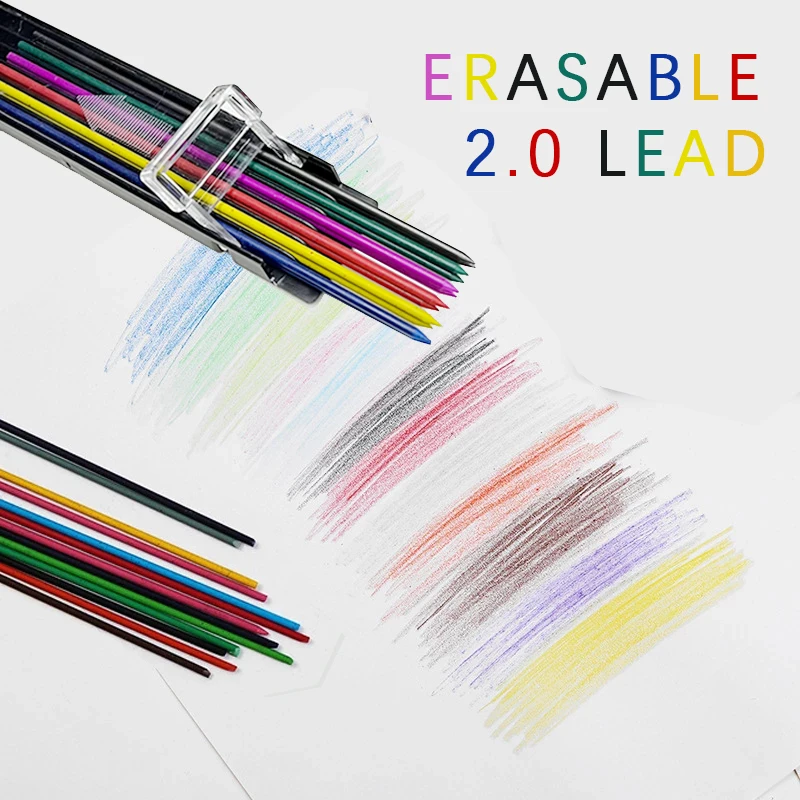 Pensil mekanik warna 2.0mm isi - Staedtler Pencil Lumocolor ulasan dan harga