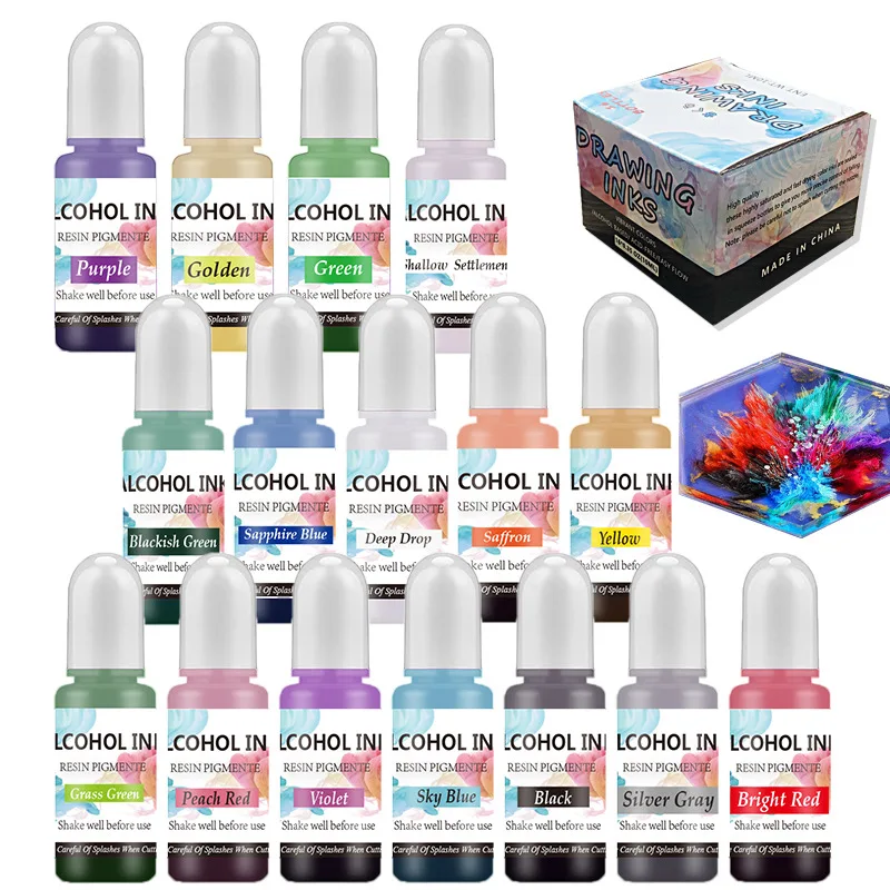 Set Pigmen Warna untuk Resin E - Epoxy Uv Resin Kit ulasan dan harga