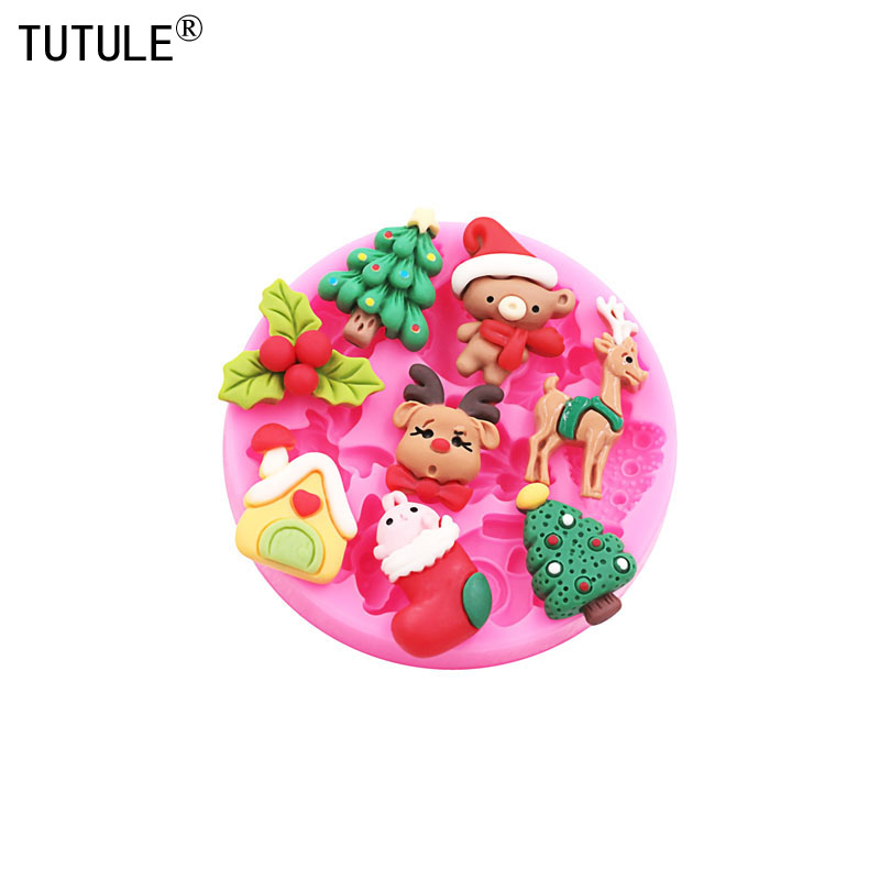 Cetakan Silikon Seri Natal Poh - Resin Craft Material ulasan dan harga