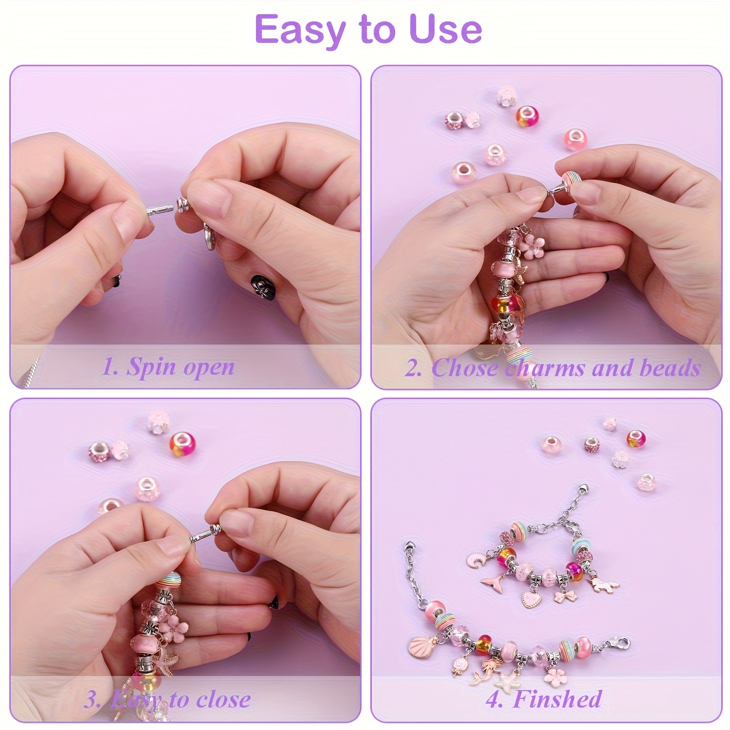 68 buah perlengkapan membuat g - Resin Jewelry Kit ulasan dan harga
