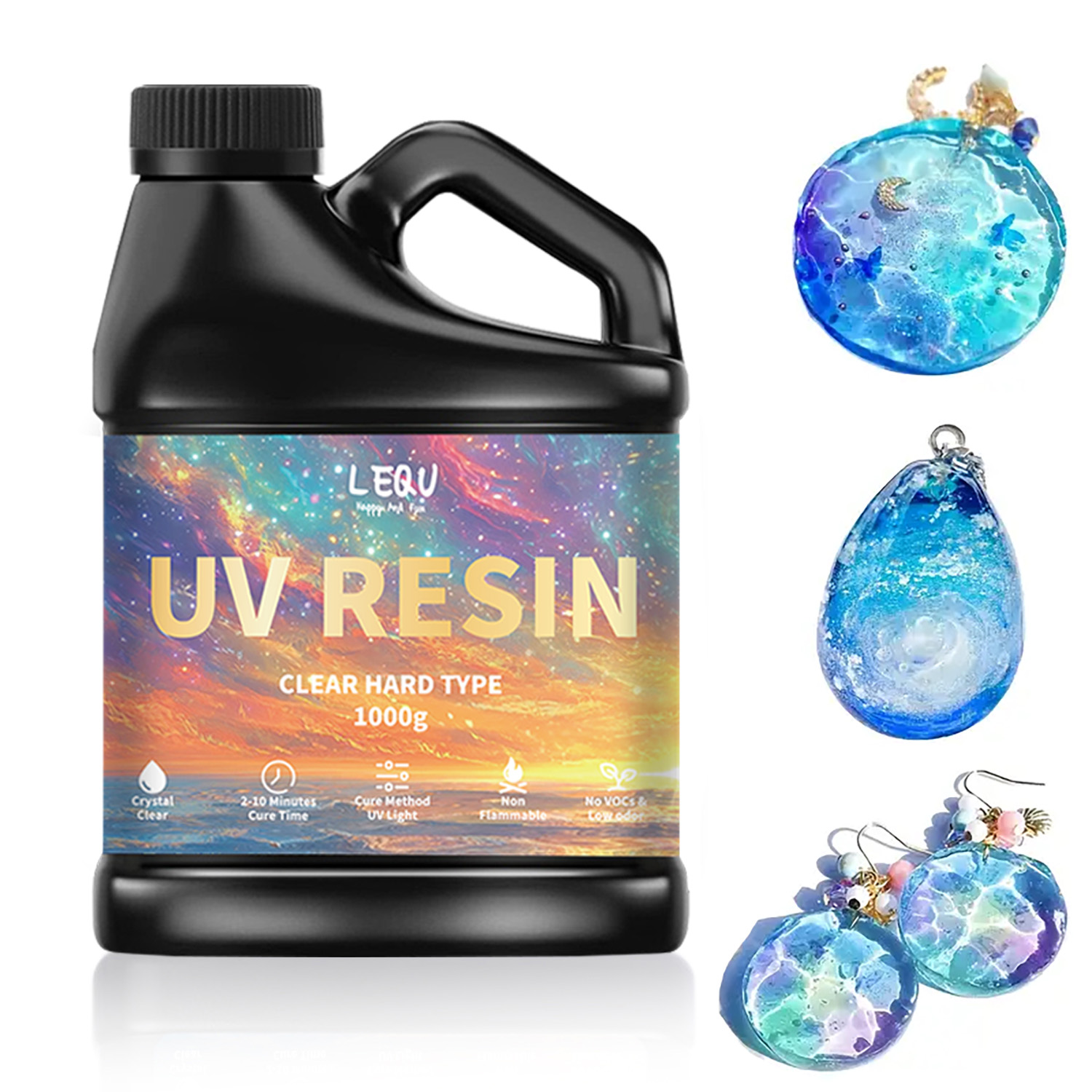 100/200/500/1000G Lem Resin Ep - Resin Craft Material ulasan dan harga